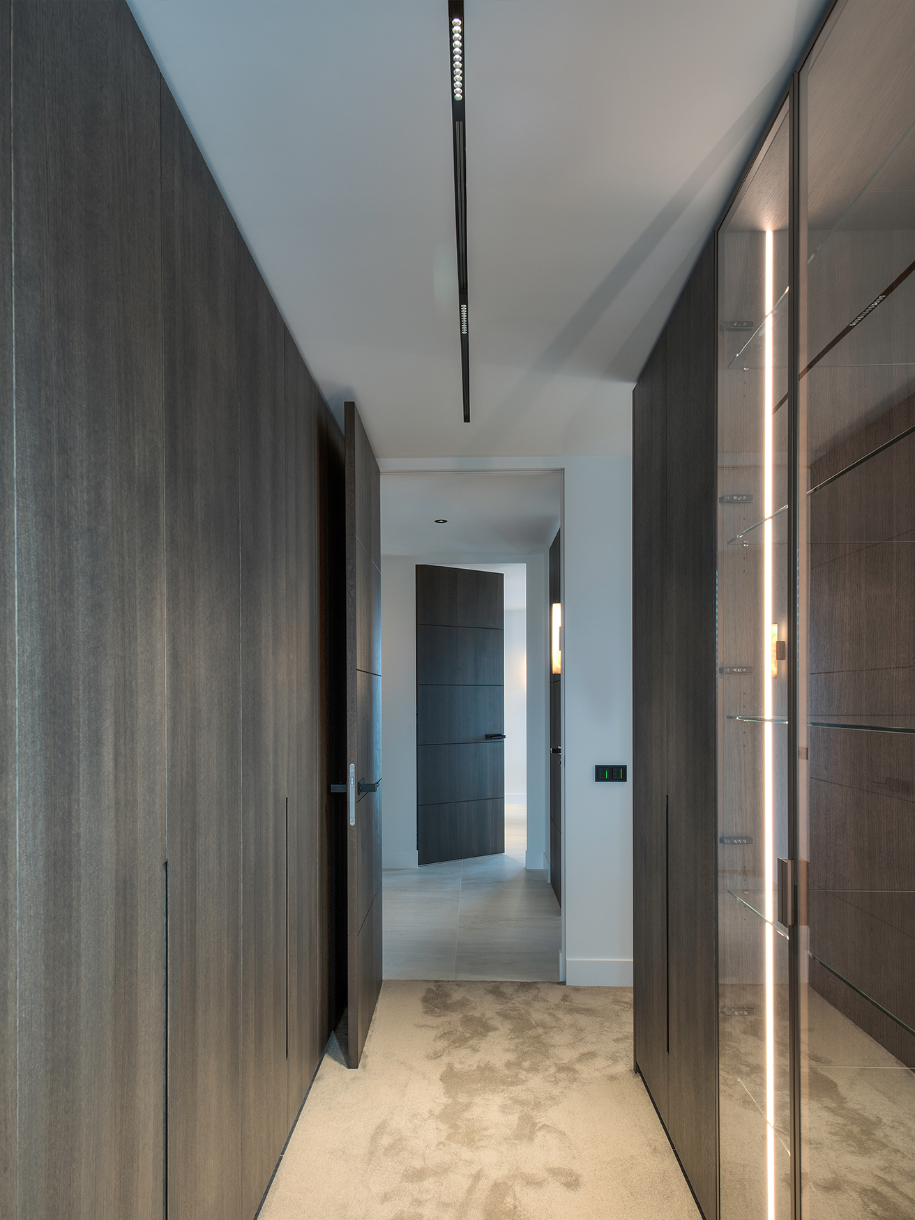 View of News & Projects - Luxury penthouse illuminated by Lightinova ...
